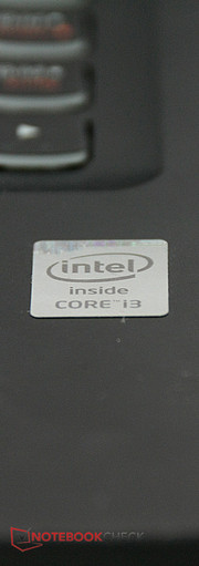 Intel's Core i3 still powers the laptop sufficiently.