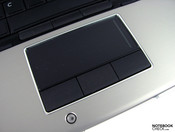 Touchpad with rubber keys
