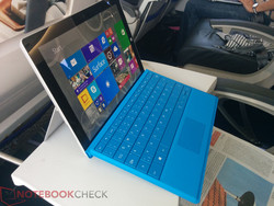 Microsoft Surface 3 in Flight Mode