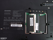 two RAM slots are free on the test model two RAM slots are free on the test model