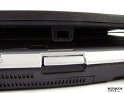 The locking mechanism on the display does its job, but is not as effective as the double hook alternatives The locking mechanism on the display does its job, but is not as effective as the double hook alternatives
