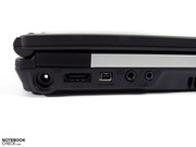 eSata and Firewire are located far aft and therefore do not interfere with other peripherals eSata and Firewire are located far aft and therefore do not interfere with other peripherals
