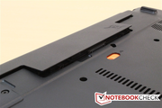 The battery is easy to remove - but only if you want. The battery is easy to remove - but only if you want.