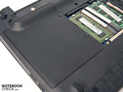 The second conceals the built-in 250 GByte hard disk
