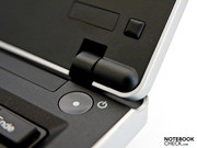 Lenovo's display hinges are convincing despite their small size ...