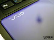 The palm rest has a small Sony logo and ... The palm rest has a small Sony logo and ...
