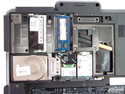 The primary components are under the large panel