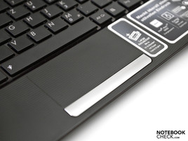 Very big touchpad with multi-touch Very big touchpad with multi-touch