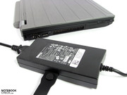 The adapter appropriate for the performance is big, heavy and strong.