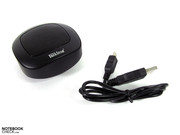 The USB cable is needed for charging the battery within.