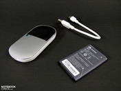 Hotspot, battery, USB cable Hotspot, battery, USB cable