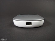 Mini USB 2.0 for recharging and connecting to the computer. Mini USB 2.0 for recharging and connecting to the computer.