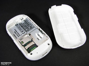 The SIM card is used like in a mobile phone The SIM card is used like in a mobile phone