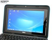 The glossy screen as well as the crack between the screen and display frame that lets light through can be irritating. The glossy screen as well as the crack between the screen and display frame that lets light through can be irritating.