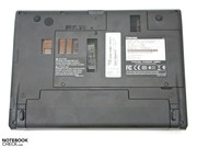 The bottom of the base unit has a large access panel.