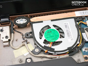Cooling is provided by a cooling fan and a copper heat sink. Cooling is provided by a cooling fan and a copper heat sink.