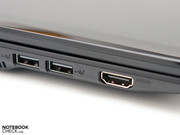 the HDMI out (version 1.3) for HD video and audio materials are convincing offers. the HDMI out (version 1.3) for HD video and audio materials are convincing offers.