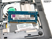 The RAM is limited to 2 GBs by Windows 7 Starter. The RAM is limited to 2 GBs by Windows 7 Starter.