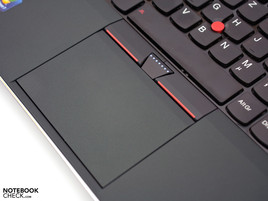 Besides the touchpad, the trackpoint shouldn't be left out