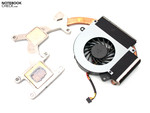 The heat sink supplies CPU, GPU and the chipset