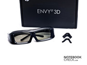 The 3D glasses and interchangeable nosepads