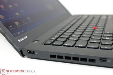 Thin case, simple design, new color, but still a typical ThinkPad.