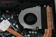 Now the fan can be cleaned, for example.