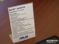 Eee PC 1015P/PE Eee PC 1015P/PE