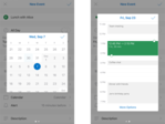 From now on, it will also be easier to pick a date and time for your event. (Picture: Microsoft)