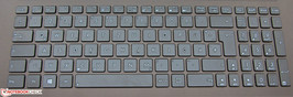 Keyboard without light