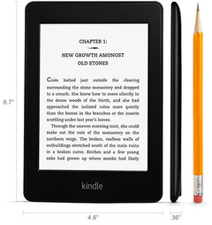Kindle Paperwhite e-reader dimensions