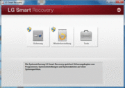 The backup and recovery partition with LG Smart Recovery.