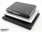 LG S210 12.1 inch in comparison to Asus EeePC 10 inch and ThinkPad 14 inch