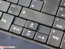 Separated arrow keys