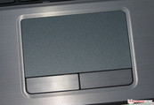 The touchpad supports multi-touch gestures.