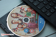 The BluRay drive with ... The BluRay drive with ...
