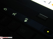 The mechanical key row has been replaced by a highly flexible touch bar with four layers through which the user can cycle.