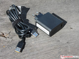 40-Watt socket power adaptor for the combined USB port