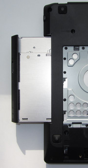 ... the DVD drive can be taken out.