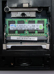 The computer has two memory banks.
