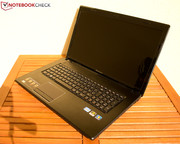 Not exactly a portable solution with a total weight of 3 kg: Lenovo's G780