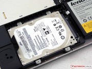 The hard drive is combined with a small SanDisk U100 SSD with 24 GB capacity.