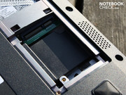 A slot for a PCIe Mini Card (SSD modules, wireless cards, Turbo Memory) is empty.