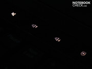 The business notebook isn't overloaded with details (illuminated volume and Security Suite buttons). The business notebook isn't overloaded with details (illuminated volume and Security Suite buttons).