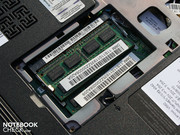 Two DDR3 RAM modules (PC3-10600), Two DDR3 RAM modules (PC3-10600),
