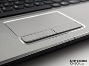 The touchpad buttons are a great success - a good stroke depth with light tactile feedback.