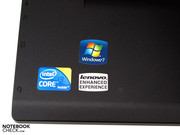The standard configuration of a ThinkPad L512: Core i3 330M, integrated GMA HD graphic chip and only a 2 GB RAM.