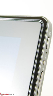 Edge-to-Edge IOX glass display with matte covering