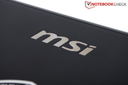 The MSI tag is placed over the logo.