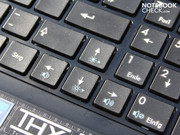 and narrow, small keys on the keyboard. and narrow, small keys on the keyboard.